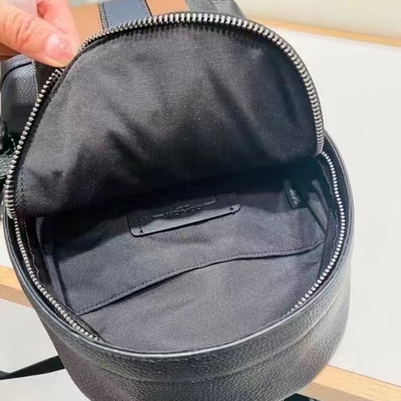 NWT 100% authentic COACH West Pack Varsity Leather Unisex Crossbody - Picture 4 of 8